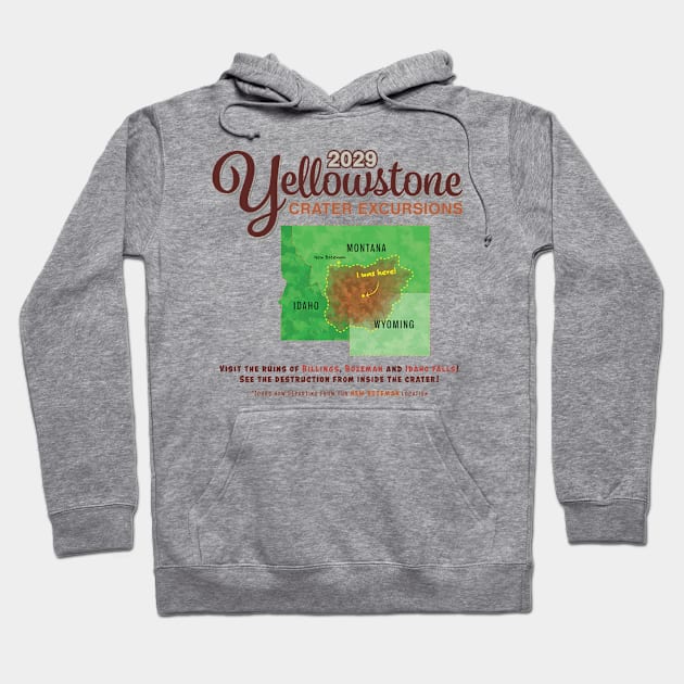 Yellowstone Crater Excursions Hoodie by CuriousCurios